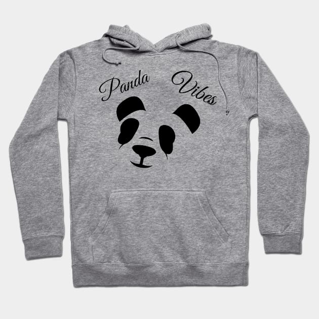 Panda Vibes Hoodie by FromBerlinGift